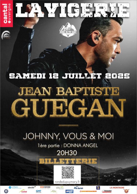 Affiche officielle JB Guégan 12.07.2025 – 40ème Ronde du Puy Mary Affiche officielle JB Guégan 12.07.2025 - 40ème Ronde du Puy Mary